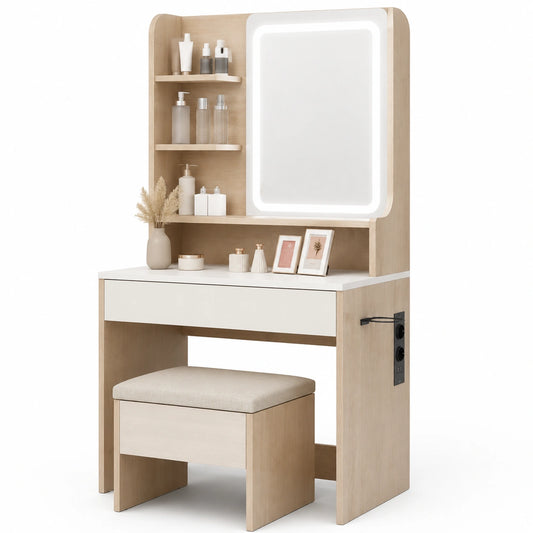 ensemble-coiffeuse-et-tabouret-avec-miroir-led-ajustable-fximjn5311yg